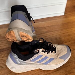 Adidas Terrex Beige/orange and Blue Sneakers